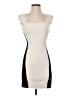 Bebe Color Block Ivory Cocktail Dress Size S - photo 1