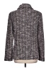 St. John Tweed Marled Purple Blazer Size 12 - photo 2