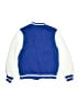 Shein 100% Polyester Blue Track Jacket Size 10 - photo 2