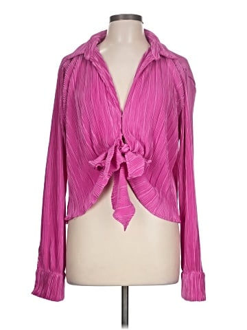 Lulus Long Sleeve Blouse (view 1)