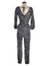 Hollister 100% Viscose Floral Blue Jumpsuit Size S - photo 2
