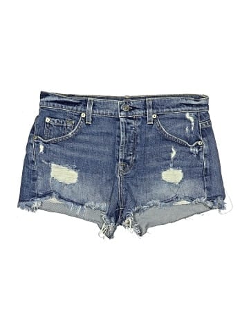 7 For All Mankind Denim Shorts (view 1)