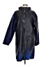 Fabletics 100% Polyurethane Blue Raincoat Size L - photo 1