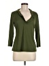 By Design Green 3/4 Sleeve Top Size M - photo 1