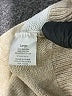 Poof! Color Block Tan Pullover Sweater Size L - photo 8