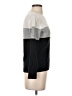 Karen Scott 100% Cotton Color Block Gray Pullover Sweater Size S - photo 4