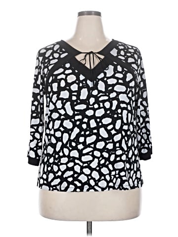 Soft by Avenue 3/4 Sleeve Blouse (view 1)