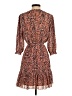 Lulus 100% Polyester Animal Print Brown Casual Dress Size XS - photo 2