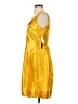Miss Sixty 100% Polyester Yellow Cocktail Dress Size 4 - photo 5