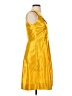 Miss Sixty 100% Polyester Yellow Cocktail Dress Size 4 - photo 4