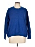 Vince Camuto Solid Blue Pullover Sweater Size L - photo 1
