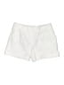 Zara Solid White Shorts Size L - photo 1