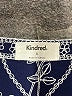 Kindred Blue Short Sleeve Blouse Size S - photo 7