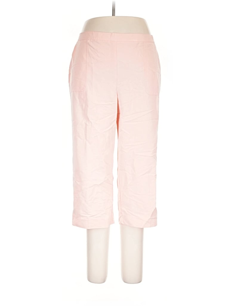 Pre-owned Alfred Dunner Casual Pants In Pink