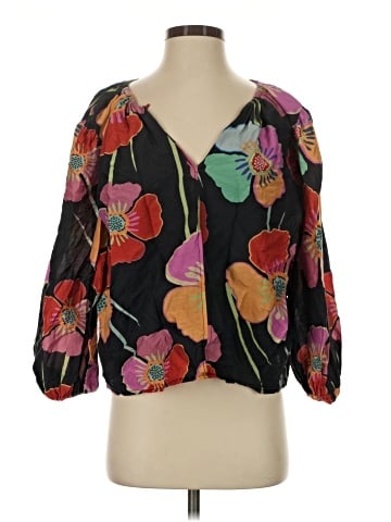 Velvet by Graham & Spencer 3/4 Sleeve Blouse (view 1)