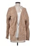 SO 100% Polyester Tan Cardigan Size S - photo 1