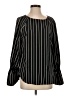 dalia 100% Polyester Black Long Sleeve Blouse Size S - photo 1