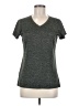 Eddie Bauer 100% Polyester Solid Green Gray Active T-Shirt Size M - photo 1