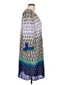 Luxology 100% Polyester Print Blue Casual Dress Size 12 - photo 4