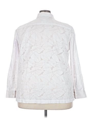 Jones New York Signature Long Sleeve Blouse (view 2)