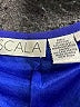 Scala 100% Polyester Stars Blue Cocktail Dress Size 0 - photo 3