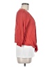 August Silk Orange Cardigan Size S - photo 4