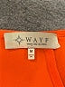 WAYF Solid Orange Casual Dress Size M - photo 7