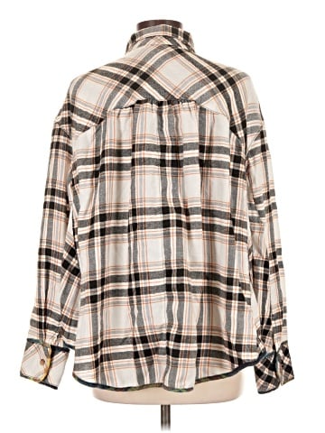 BDG Long Sleeve Button-Down Shirt (view 2)