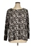 Mario Serrani Black Long Sleeve Blouse Size XL - photo 1