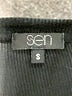 Sen Solid Black Cocktail Dress Size Sm (1) - photo 7