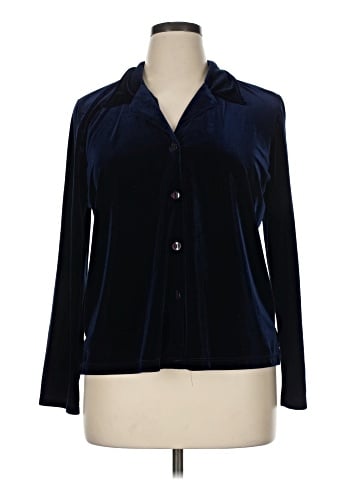 AGB Long Sleeve Blouse (view 1)