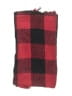 Unbranded Plaid Red Scarf One size - photo 2