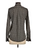 Joe Fresh 100% Polyester Polka Dots Black Long Sleeve Blouse Size XS - photo 2