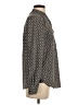 Joe Fresh 100% Polyester Polka Dots Black Long Sleeve Blouse Size XS - photo 4