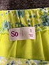 SO Floral Green Casual Skirt Size S - photo 4