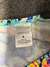 Venus Print Blue Swimsuit Bottoms Size 6 - photo 4