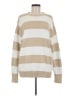 John Galt 100% Cotton Stripes Tan Pullover Sweater Size M (estimated) - photo 1