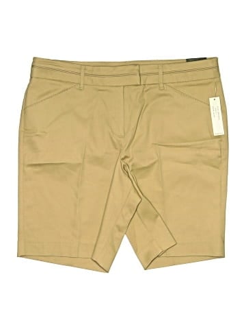 Larry Levine Khaki Shorts (view 1)