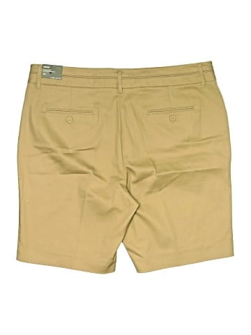 Larry Levine Khaki Shorts (view 2)