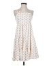 Sim & Sam 100% Rayon Hearts White Casual Dress Size S - photo 1