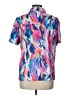 Unbranded 100% Polyester Pink Short Sleeve Polo Size L - photo 2