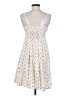 Sim & Sam 100% Rayon Hearts White Casual Dress Size S - photo 2