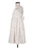 Sim & Sam 100% Rayon Hearts White Casual Dress Size S - photo 5
