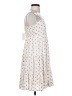Sim & Sam 100% Rayon Hearts White Casual Dress Size S - photo 4