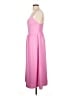 Timing Solid Pink Casual Dress Size L - photo 5