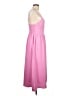 Timing Solid Pink Casual Dress Size L - photo 4