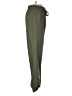 Ci Sono Solid Green Casual Pants Size M - photo 4