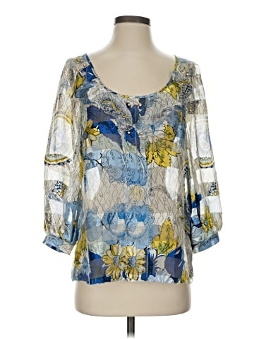 Leifsdottir 3/4 Sleeve Blouse (view 1)