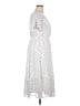 Torrid 100% Polyester Polka Dots White Casual Dress Size 1X Plus (1) - photo 4