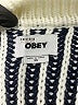 Obey 100% Acrylic Blue Pullover Sweater Size XS - photo 7
